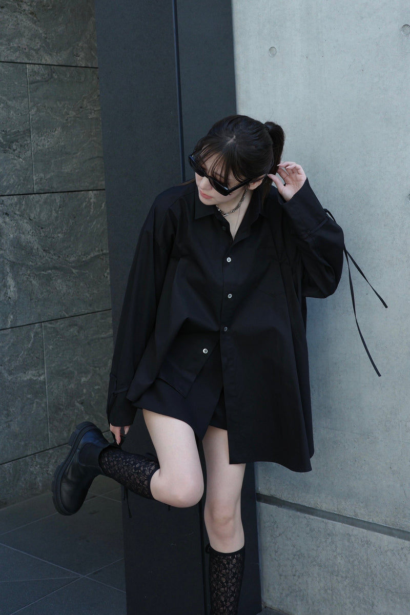 Chest tuck tunic - Black - ESIÓ official