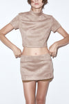 Suede form mini