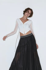 Tension fit tops