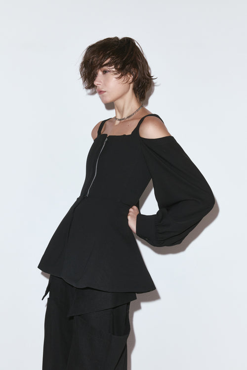 Flare corset top