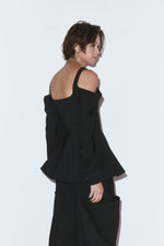 Flare corset top