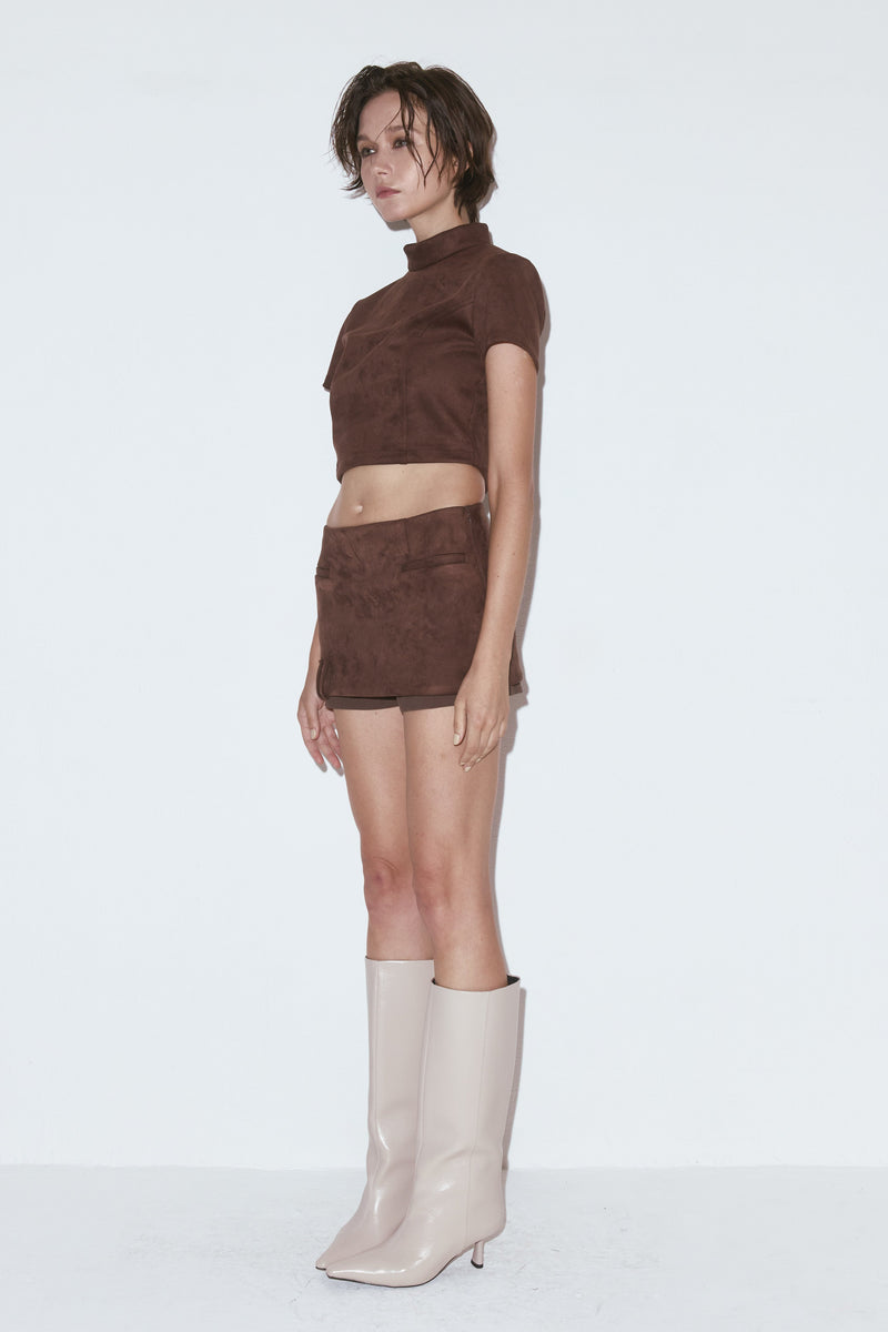 Suede form mini