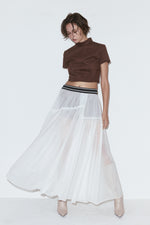 Suede form top