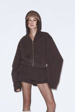 Edge forme ZIP hoodie