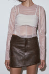 Curve mini skirt