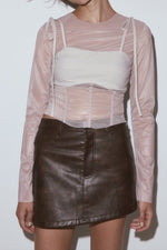 Curve mini skirt