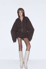 Edge forme ZIP hoodie