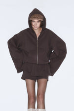 Edge forme ZIP hoodie