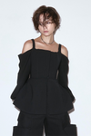 Flare corset top