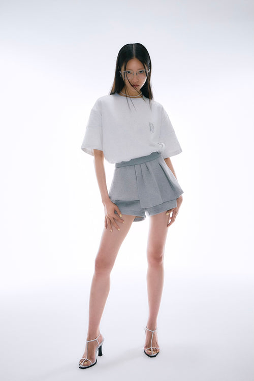 Emblem rib tee