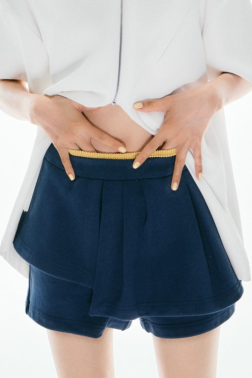 スウェットショートパンツ　スウェットパーカー　セットアップ　ESIO エシオ