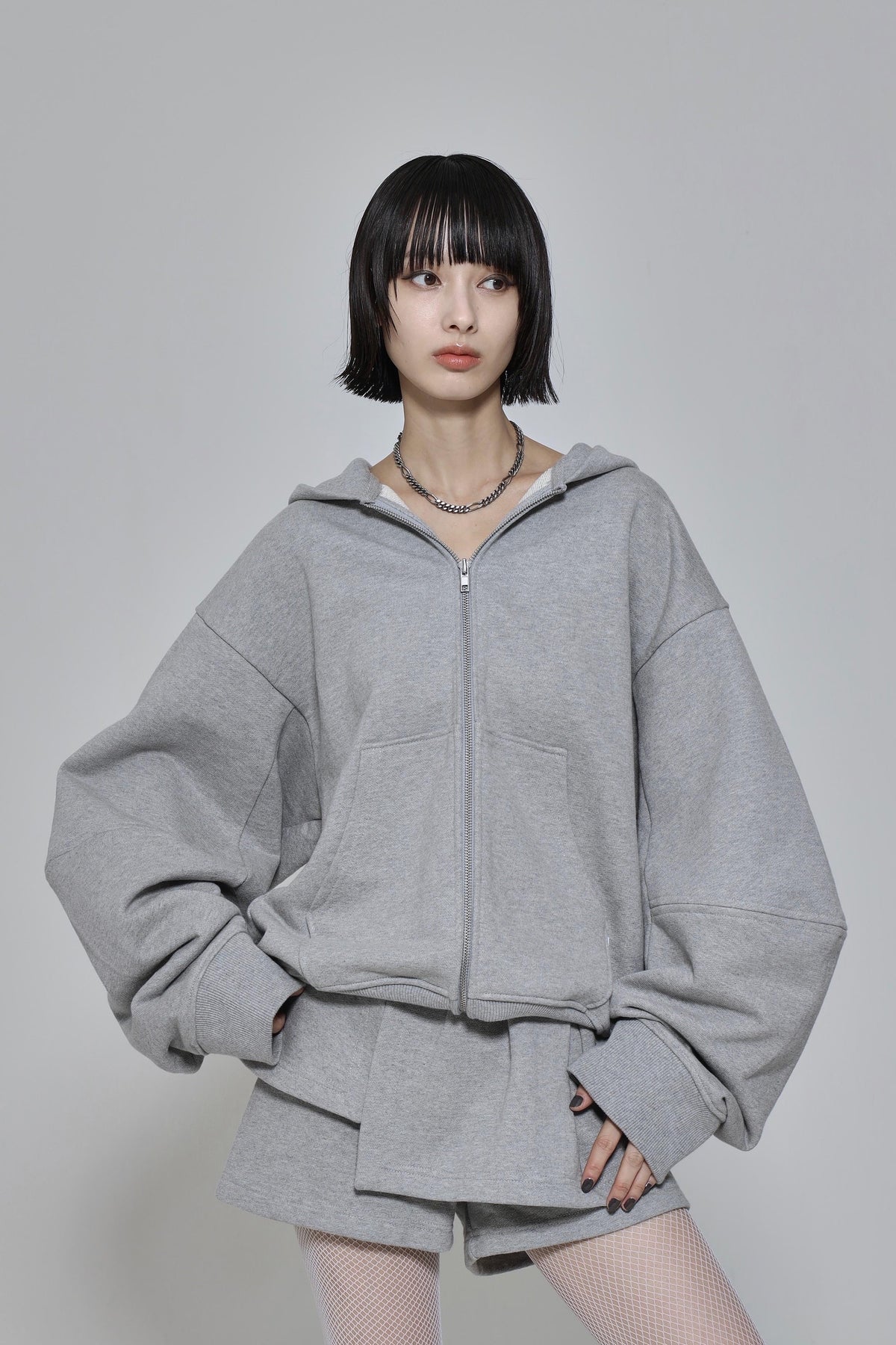 Edge forme ZIP hoodie