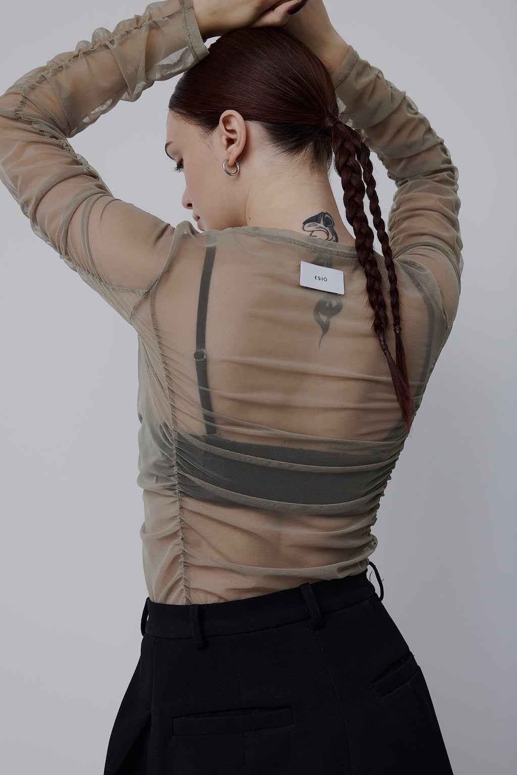 Gather tulle tops – ESIÓ official
