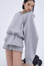 Edge forme ZIP hoodie