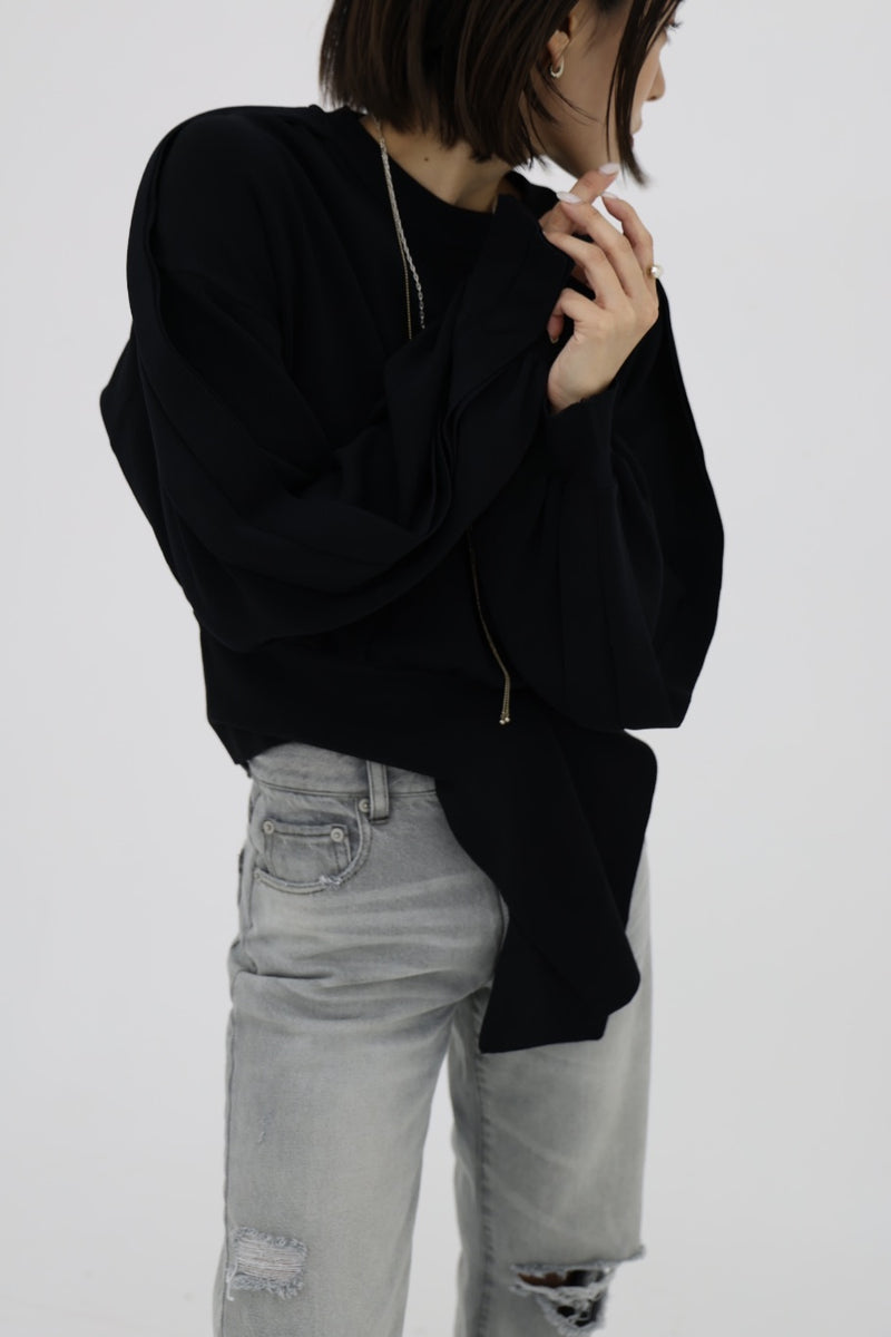 Asymmetry  hem tops