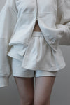 Edge frill shorts