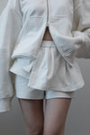 Edge frill shorts
