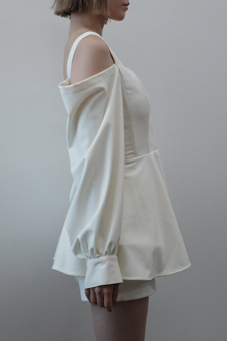 Flare corset top