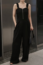 Shoulder frill rompers