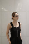 Shoulder frill rompers