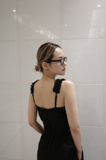 Shoulder frill rompers