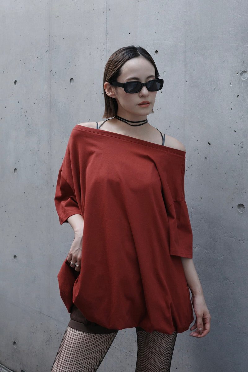 Balloon hem tops