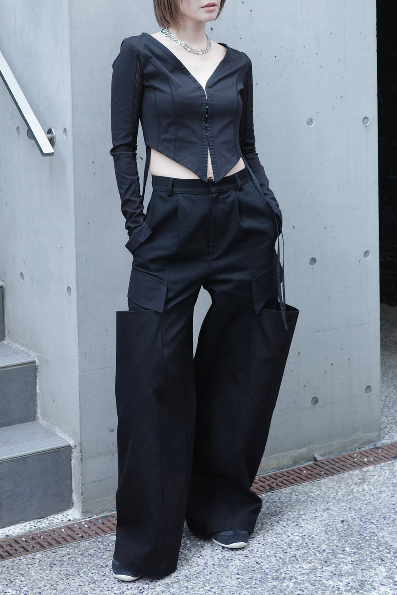 Tension fit tops