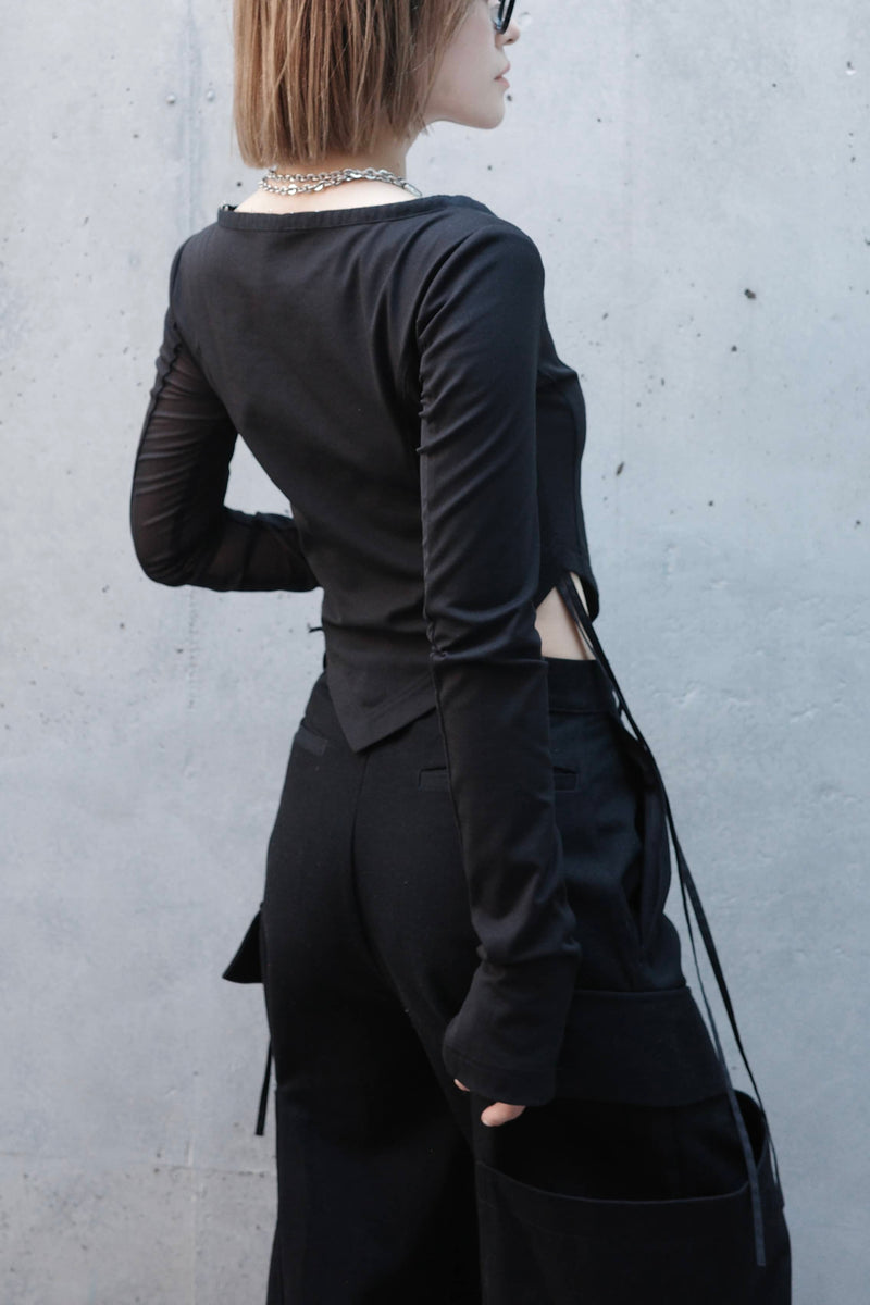 Tension fit tops