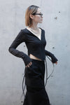 Tension fit tops