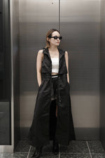 Nylon hoodie dress