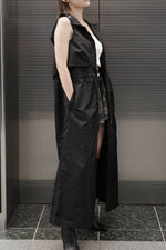 Nylon hoodie dress
