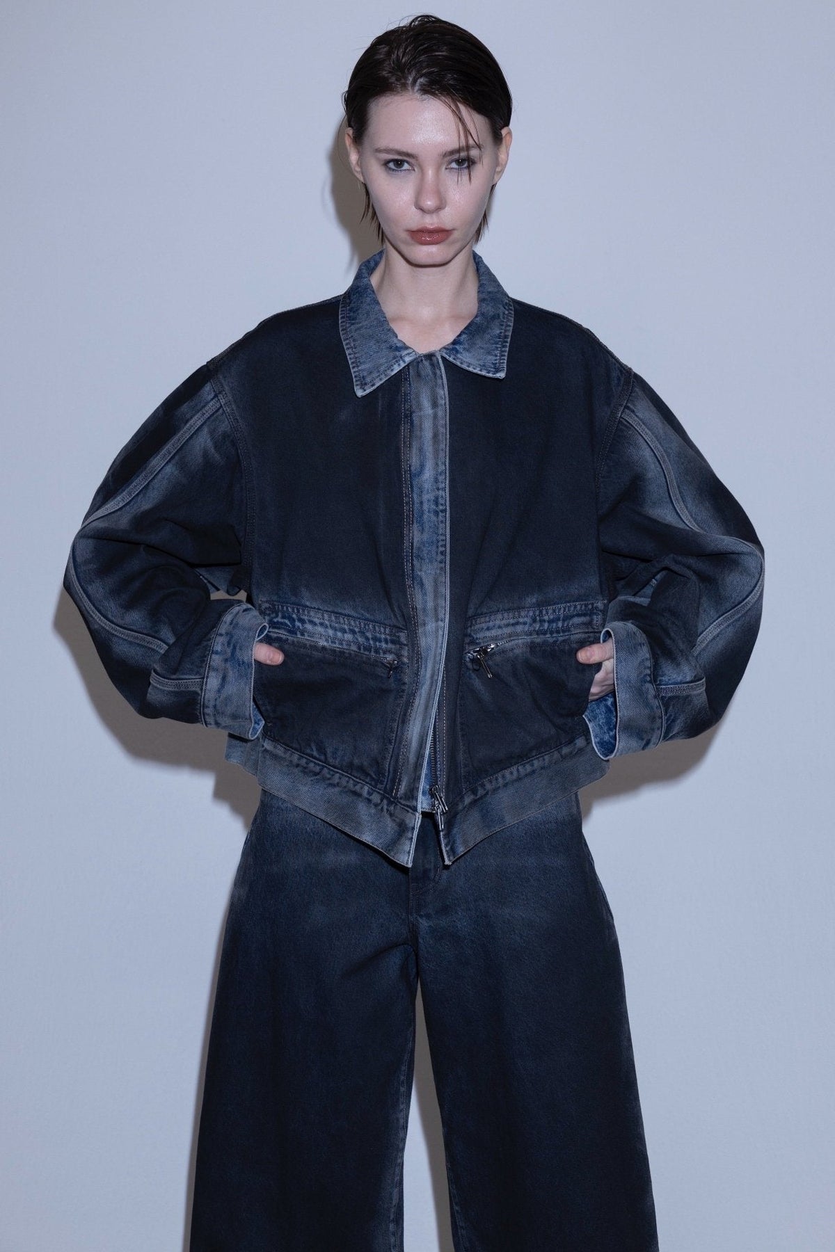 Angle denim jacket - ESIÓ official