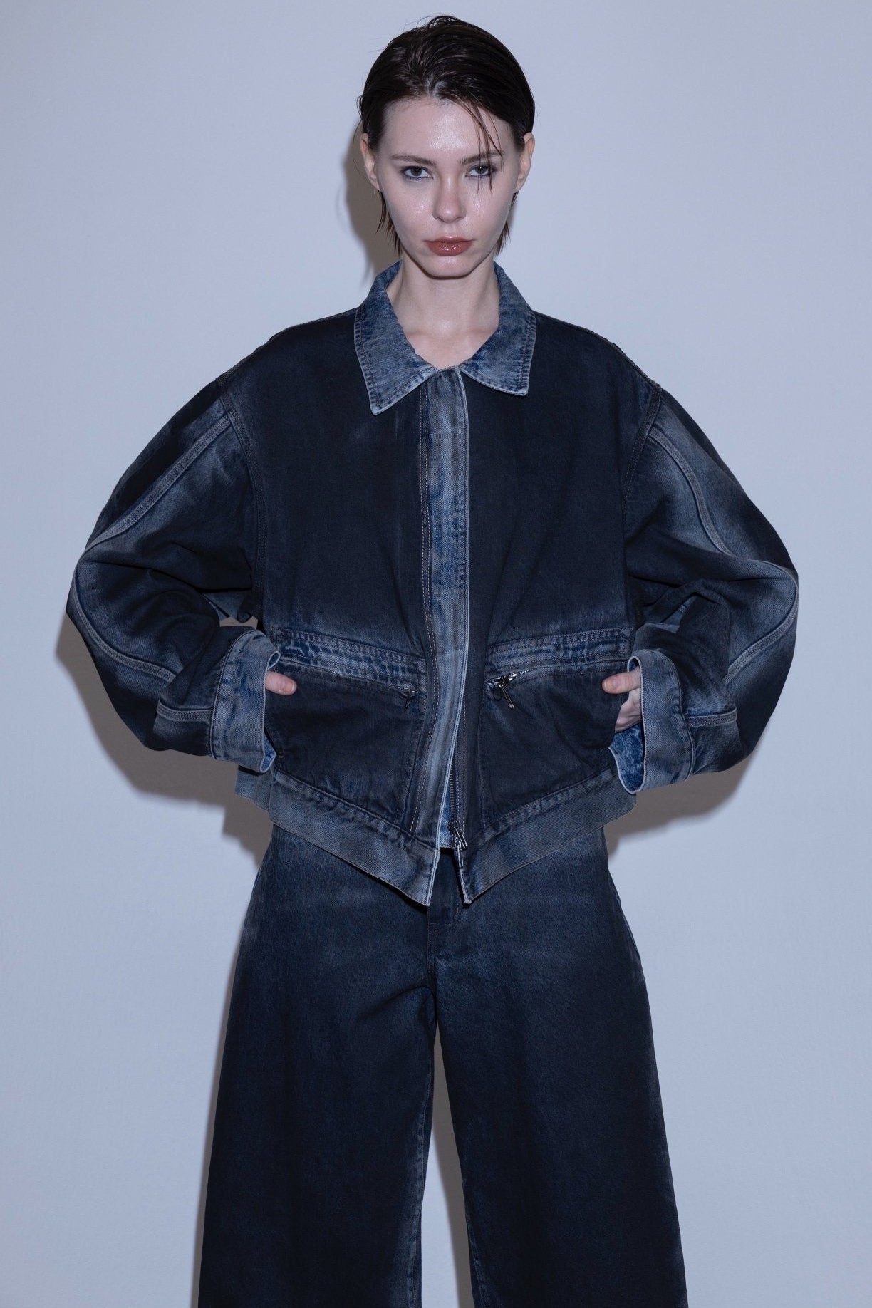 Angle denim jacket - ESIÓ official