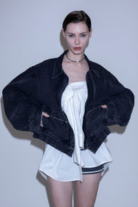 Angle denim jacket - ESIÓ official