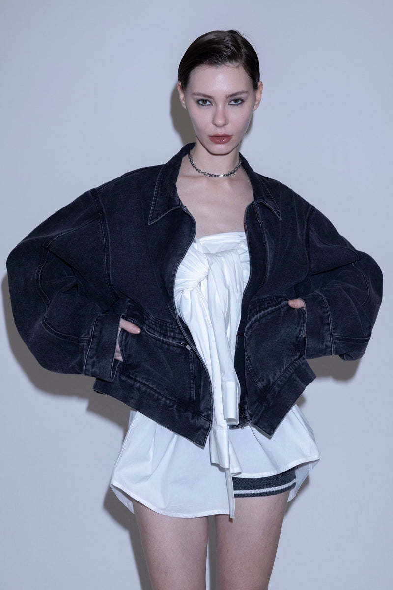 Angle denim jacket - ESIÓ official