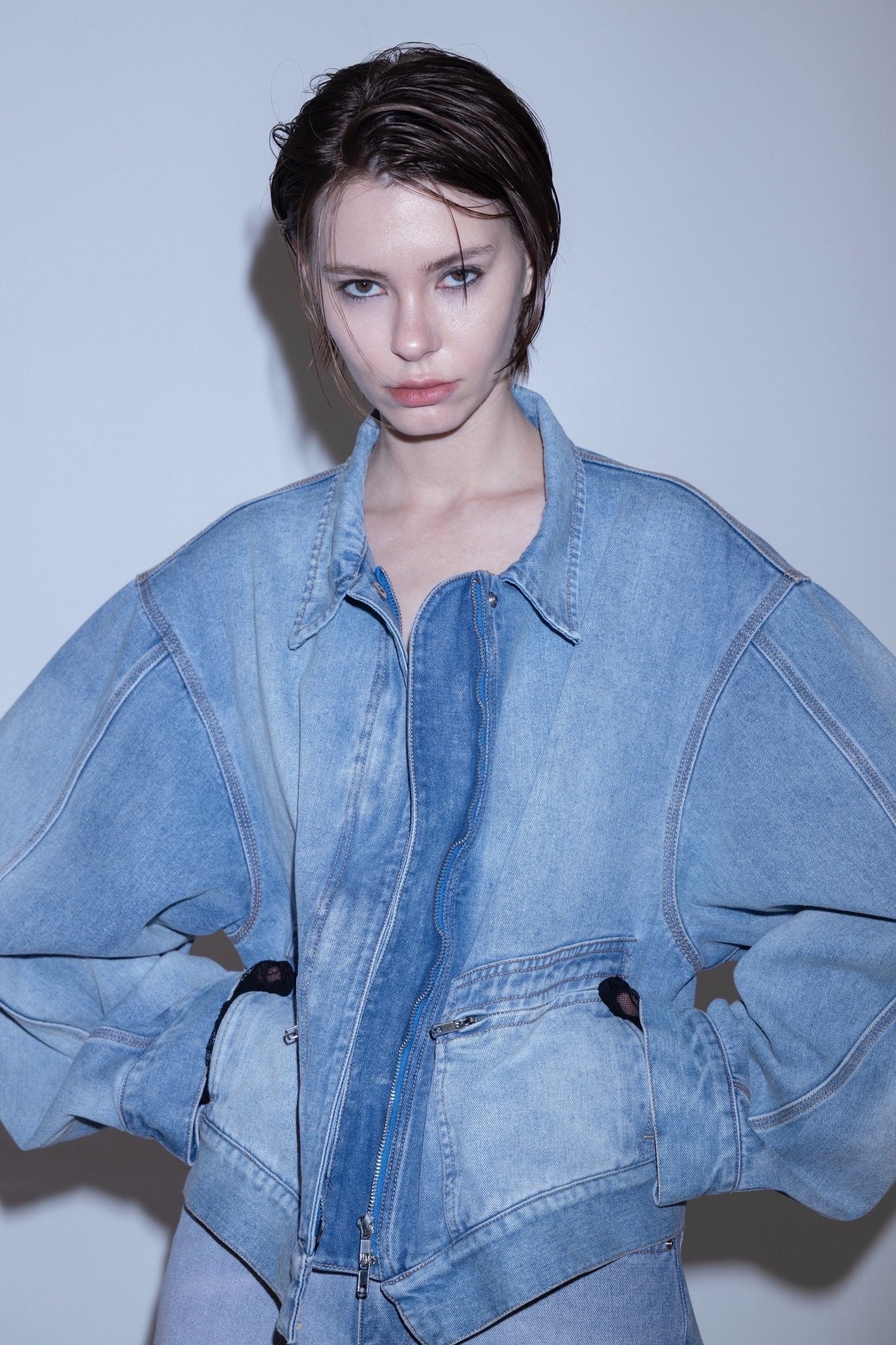 Angle denim jacket - ESIÓ official