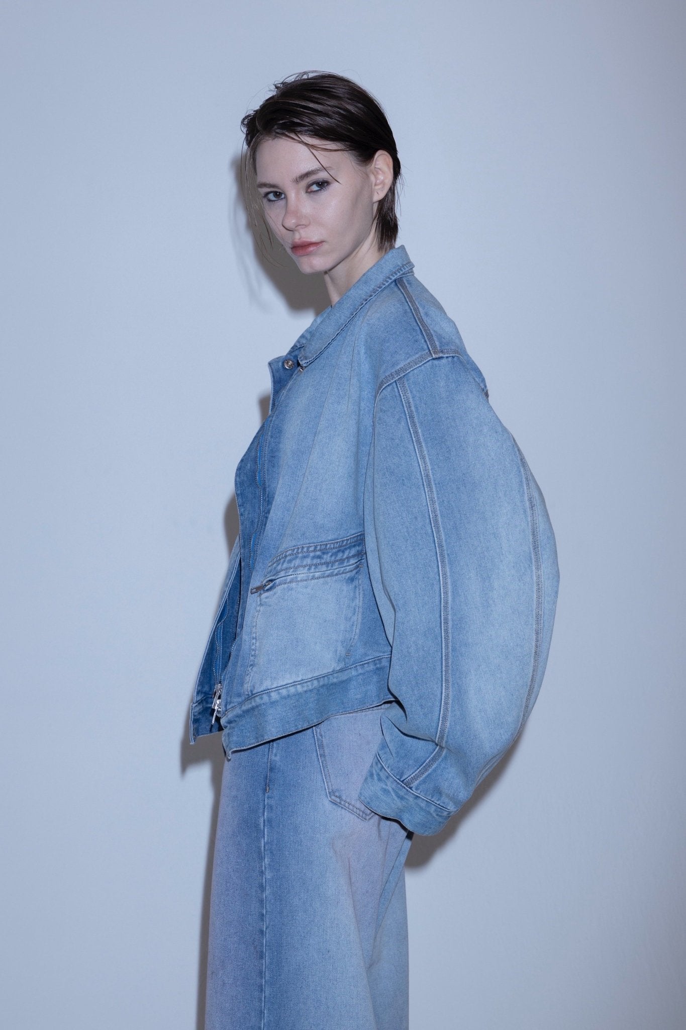 Angle denim jacket - ESIÓ official
