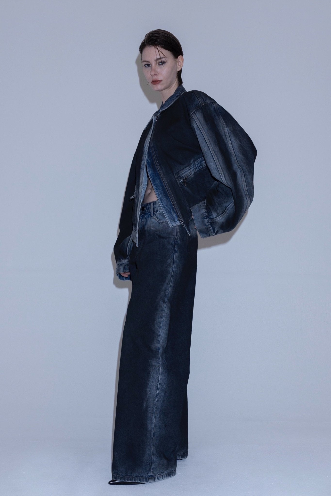 Angle denim pants - ESIÓ official