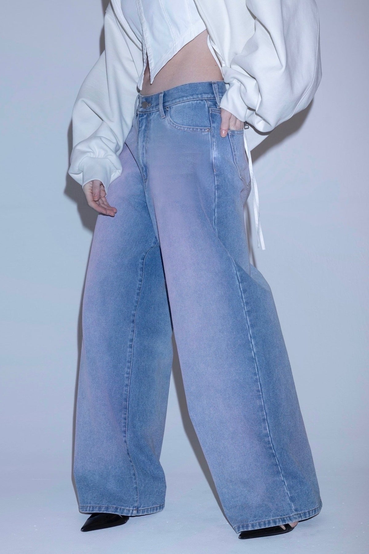 Angle denim pants - ESIÓ official