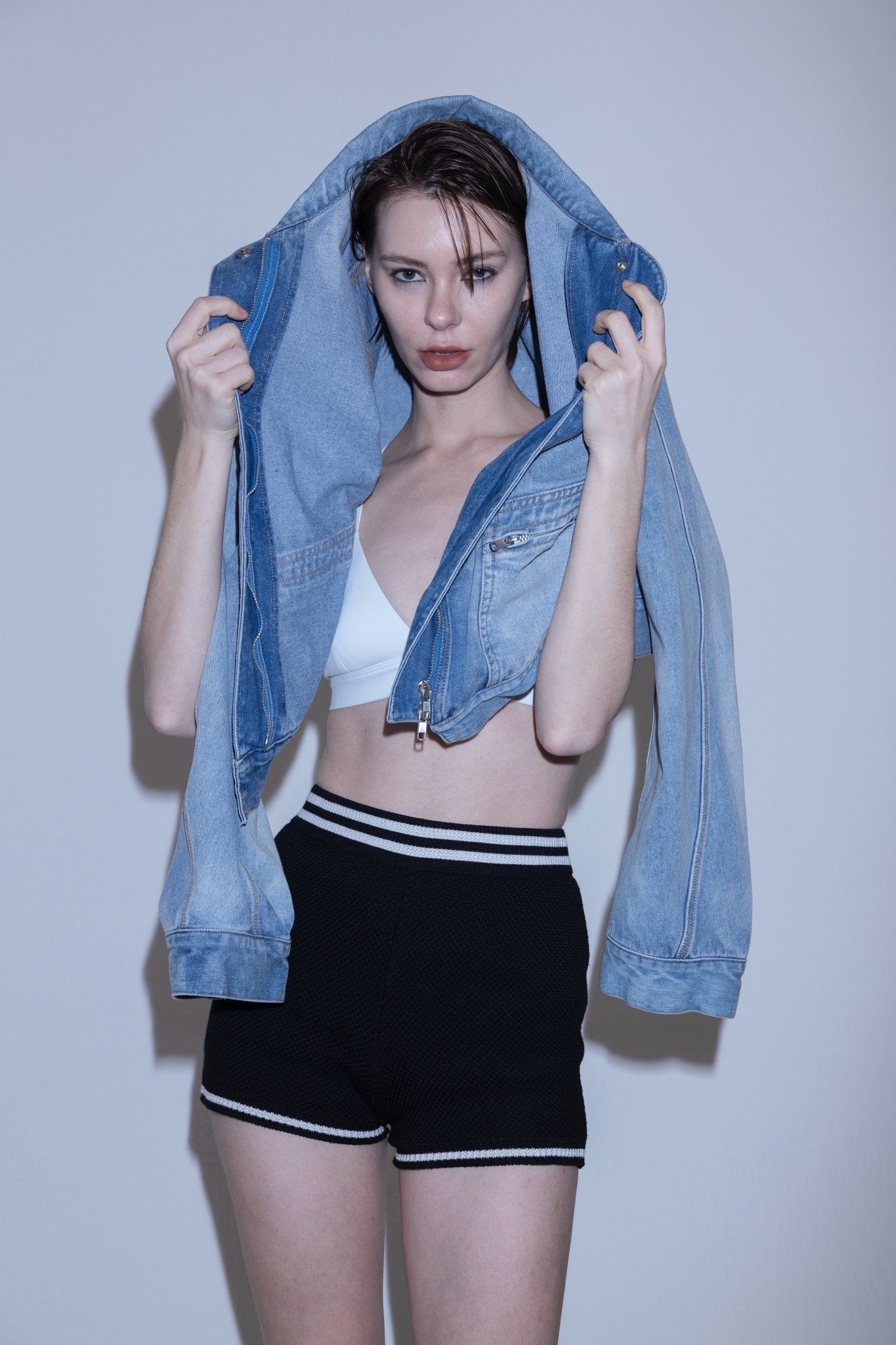 Cashmere knit shorts - ESIÓ official
