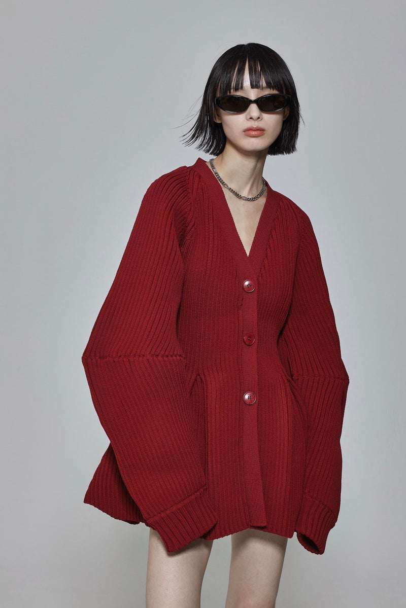 Contour knit cardigan - ESIÓ official