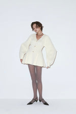 Contour knit cardigan - ESIÓ official