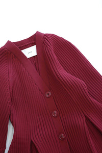 Contour knit cardigan - ESIÓ official