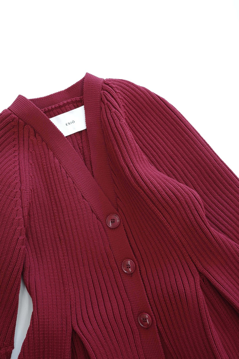 Contour knit cardigan - ESIÓ official