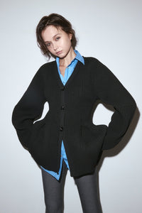 Contour knit cardigan - ESIÓ official
