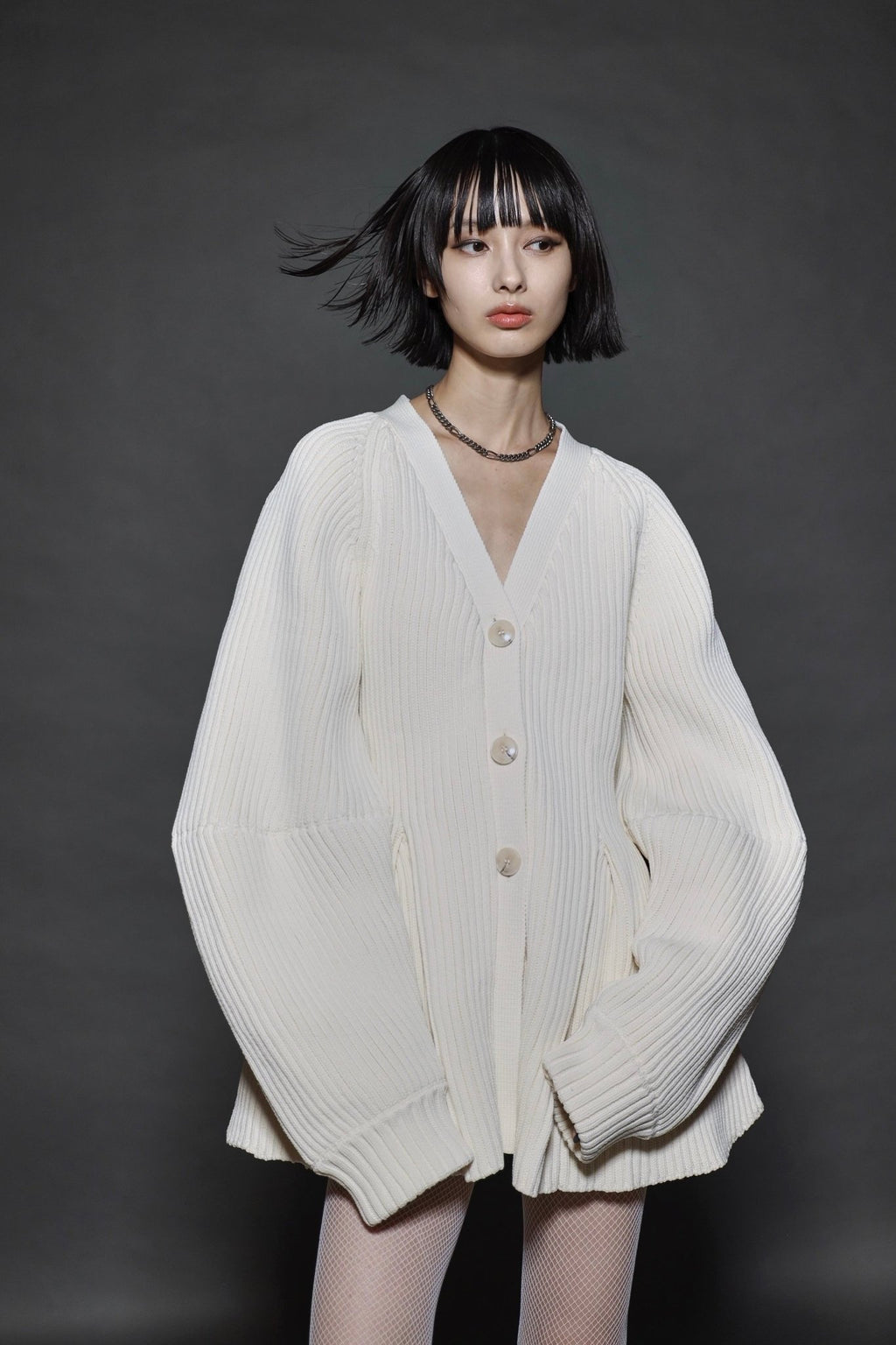 Contour knit cardigan - ESIÓ official