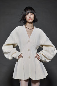 Contour knit cardigan - ESIÓ official