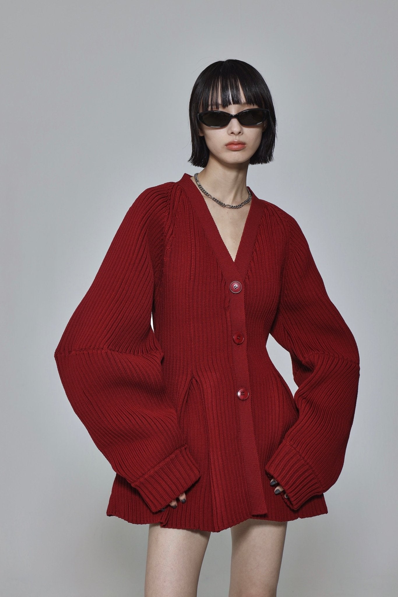 Contour knit cardigan - ESIÓ official