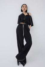 Contrast piping pants - ESIÓ official