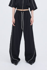 Contrast piping pants - ESIÓ official